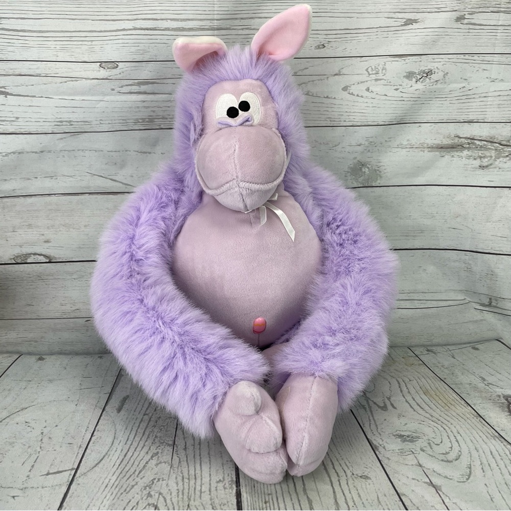 Bestever Orangutoons Springy Lavender Hugger Orangutan Plush Stuffed Animal Doze